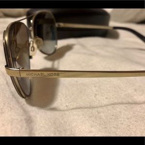 Michael Kors “Chelsea” Gold & Tortoise Aviators